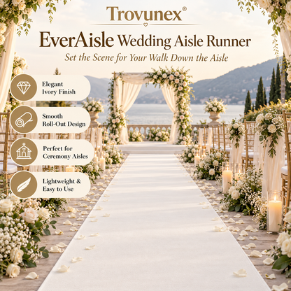 Trovunex® EverAisle Wedding Aisle Runner