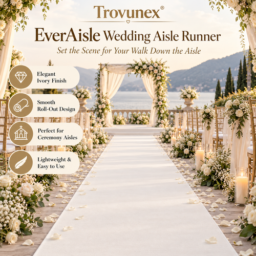Trovunex® EverAisle Wedding Aisle Runner